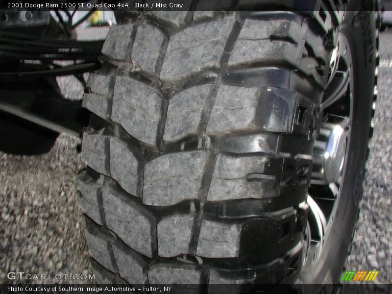 Black / Mist Gray 2001 Dodge Ram 2500 ST Quad Cab 4x4