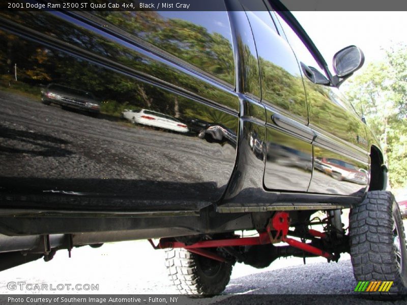 Black / Mist Gray 2001 Dodge Ram 2500 ST Quad Cab 4x4