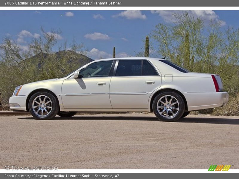 White Lightning / Tehama Leather 2006 Cadillac DTS Performance