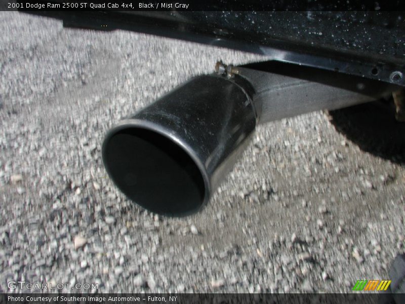 Black / Mist Gray 2001 Dodge Ram 2500 ST Quad Cab 4x4