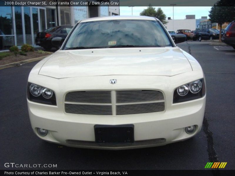 Cool Vanilla Clear Coat / Dark Slate Gray 2008 Dodge Charger SE