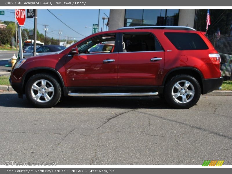 Red Jewel / Ebony 2009 GMC Acadia SLT AWD