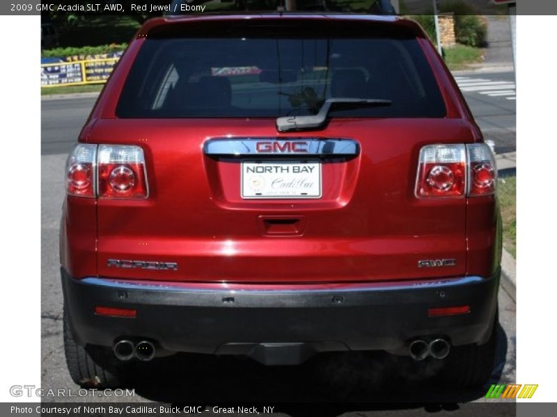 Red Jewel / Ebony 2009 GMC Acadia SLT AWD