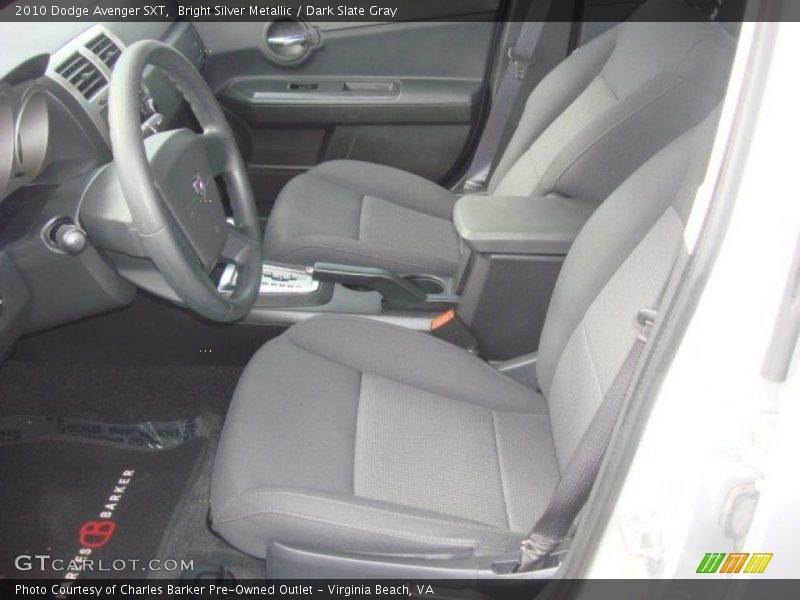 Bright Silver Metallic / Dark Slate Gray 2010 Dodge Avenger SXT