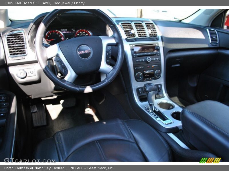 Red Jewel / Ebony 2009 GMC Acadia SLT AWD