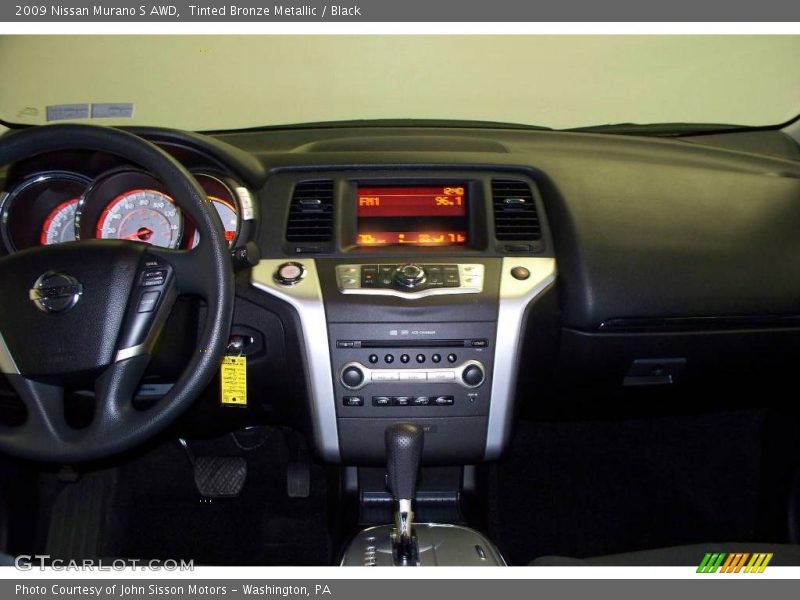 Tinted Bronze Metallic / Black 2009 Nissan Murano S AWD