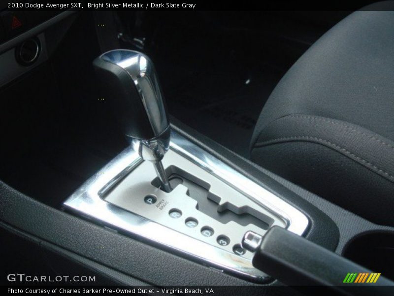 Bright Silver Metallic / Dark Slate Gray 2010 Dodge Avenger SXT