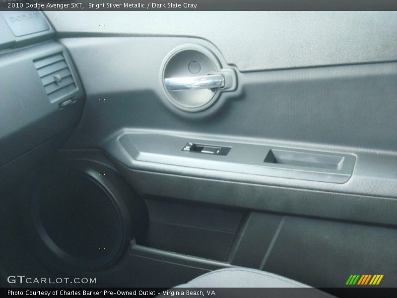 Bright Silver Metallic / Dark Slate Gray 2010 Dodge Avenger SXT