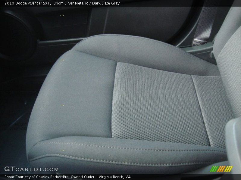Bright Silver Metallic / Dark Slate Gray 2010 Dodge Avenger SXT