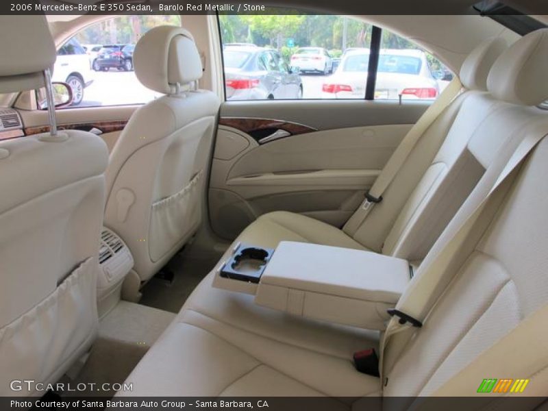 Barolo Red Metallic / Stone 2006 Mercedes-Benz E 350 Sedan
