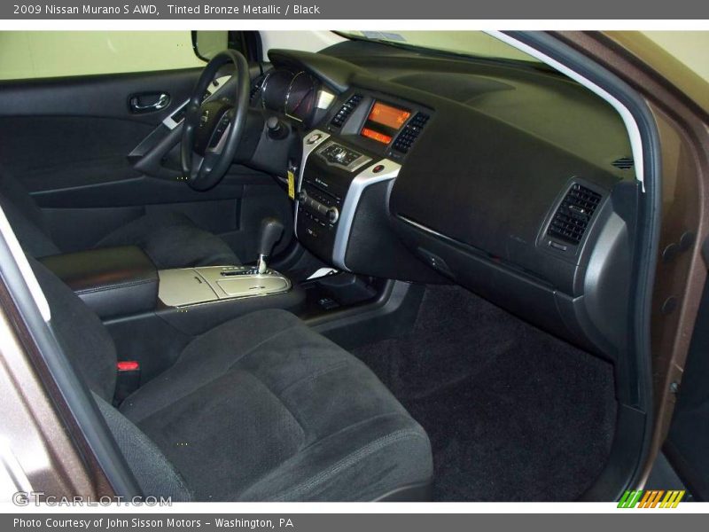 Tinted Bronze Metallic / Black 2009 Nissan Murano S AWD