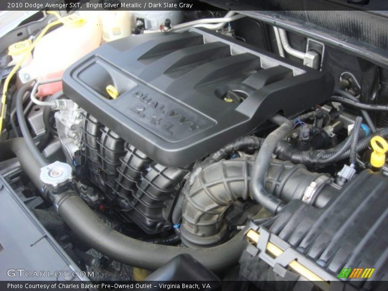 Bright Silver Metallic / Dark Slate Gray 2010 Dodge Avenger SXT