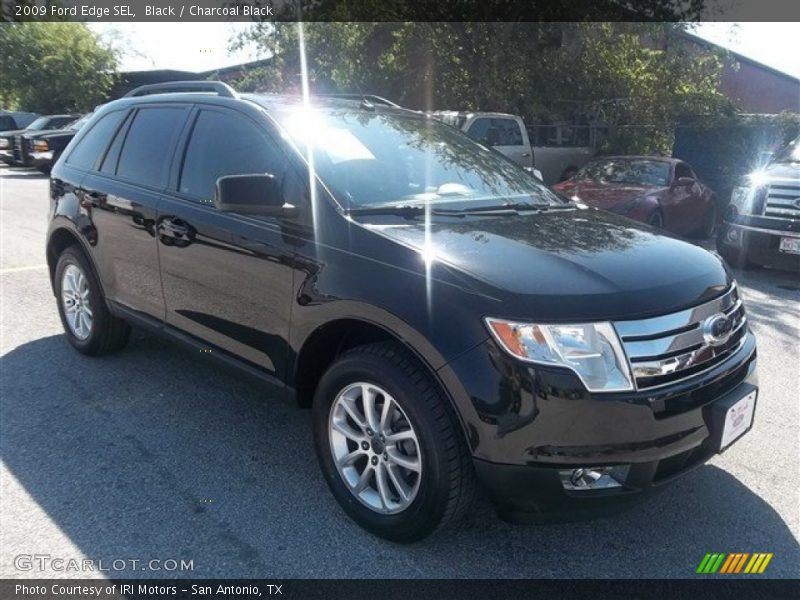 Black / Charcoal Black 2009 Ford Edge SEL