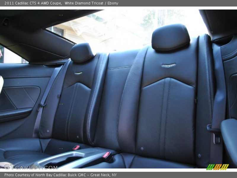 White Diamond Tricoat / Ebony 2011 Cadillac CTS 4 AWD Coupe