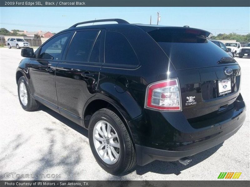Black / Charcoal Black 2009 Ford Edge SEL