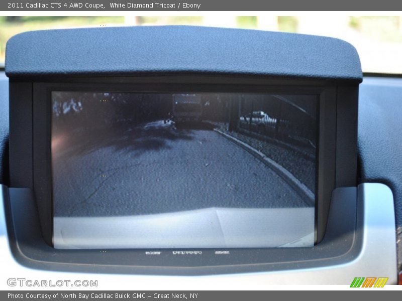 White Diamond Tricoat / Ebony 2011 Cadillac CTS 4 AWD Coupe