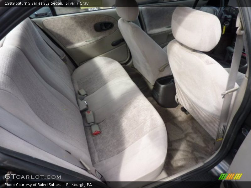 Silver / Gray 1999 Saturn S Series SL2 Sedan