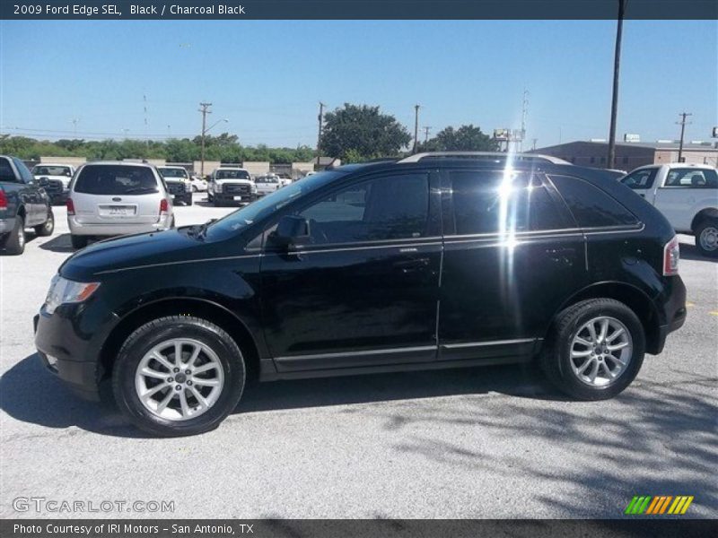 Black / Charcoal Black 2009 Ford Edge SEL