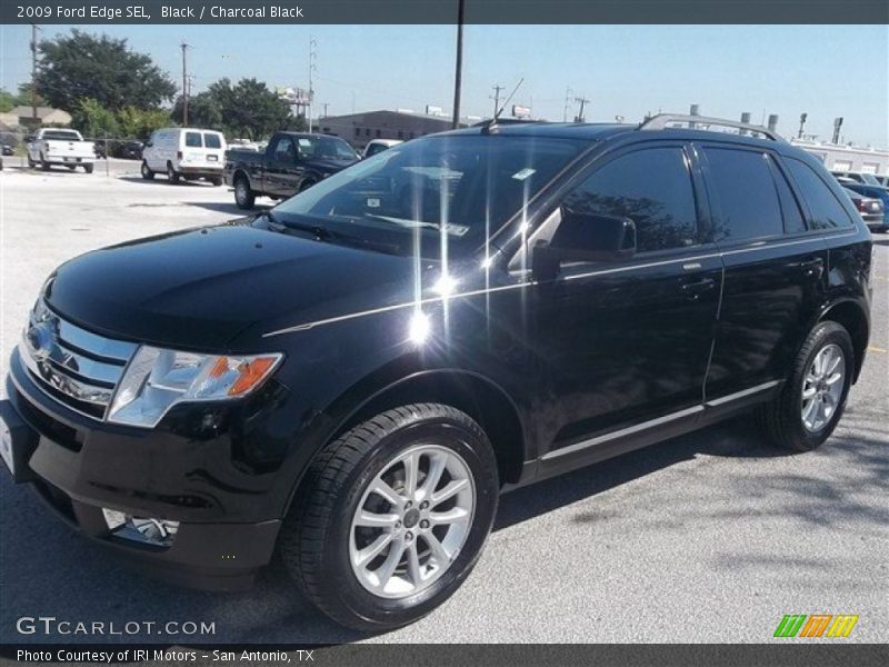 Black / Charcoal Black 2009 Ford Edge SEL