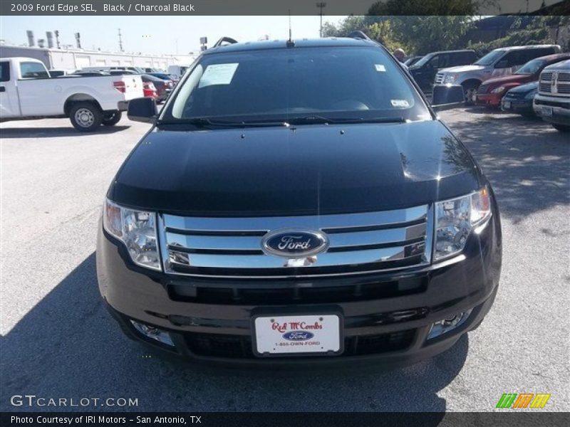 Black / Charcoal Black 2009 Ford Edge SEL