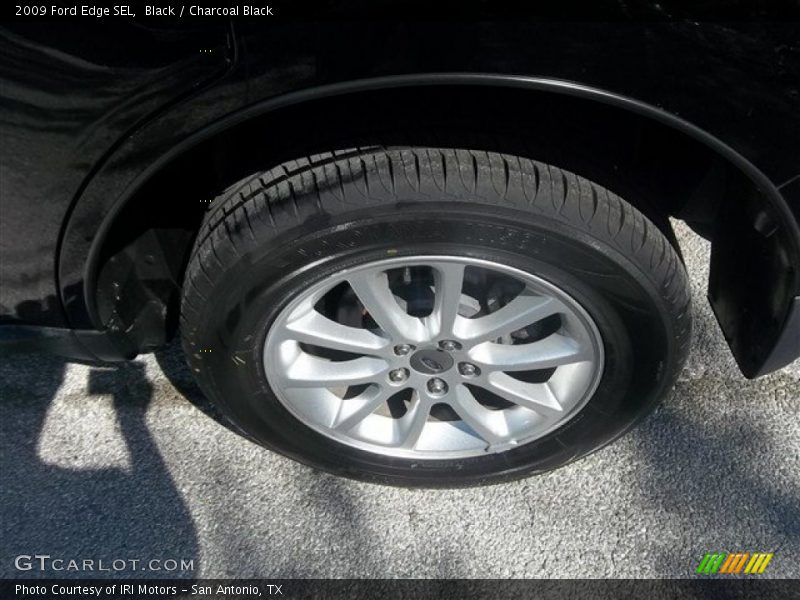 Black / Charcoal Black 2009 Ford Edge SEL