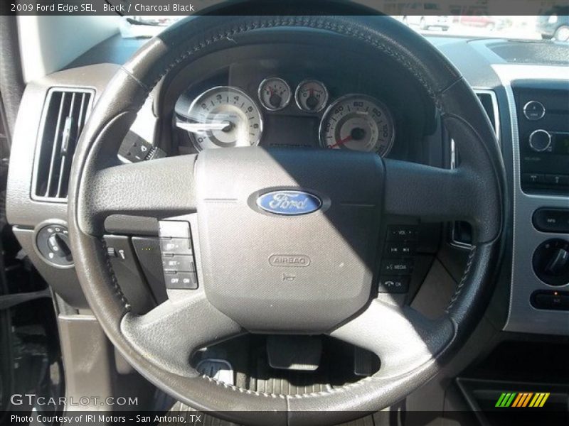 Black / Charcoal Black 2009 Ford Edge SEL