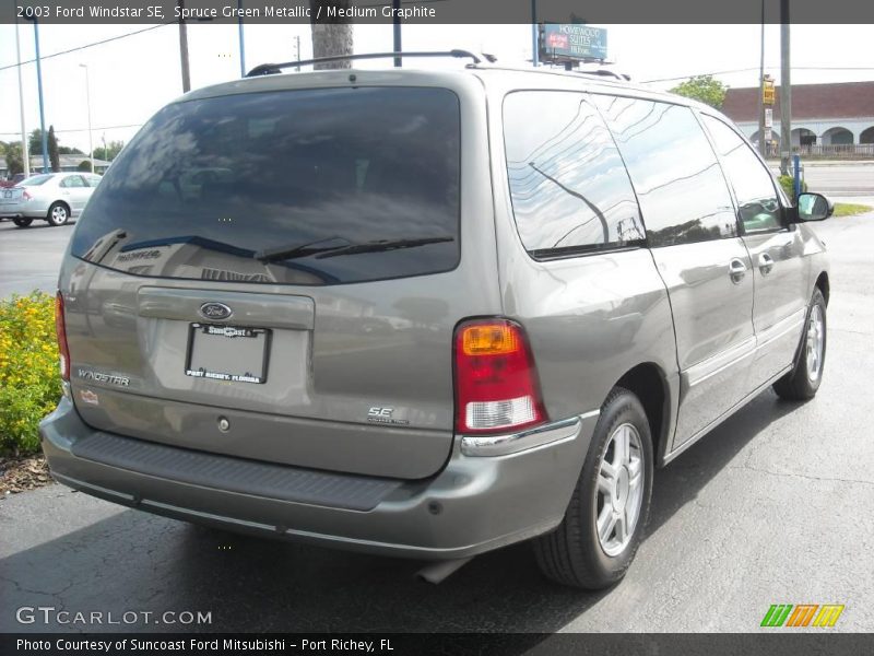 Spruce Green Metallic / Medium Graphite 2003 Ford Windstar SE