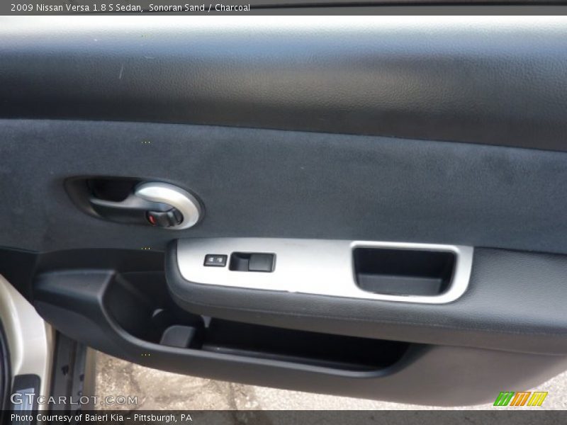 Sonoran Sand / Charcoal 2009 Nissan Versa 1.8 S Sedan