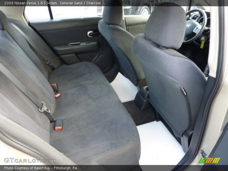 Sonoran Sand / Charcoal 2009 Nissan Versa 1.8 S Sedan