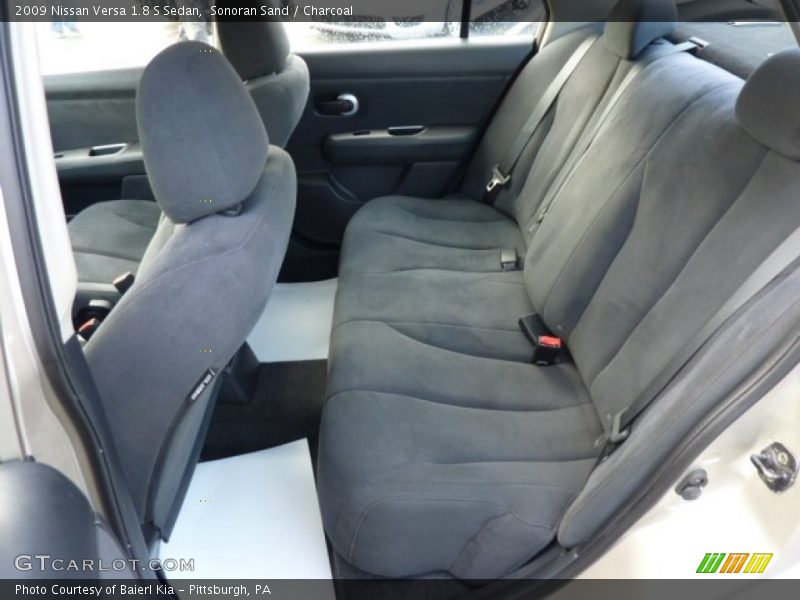 Sonoran Sand / Charcoal 2009 Nissan Versa 1.8 S Sedan