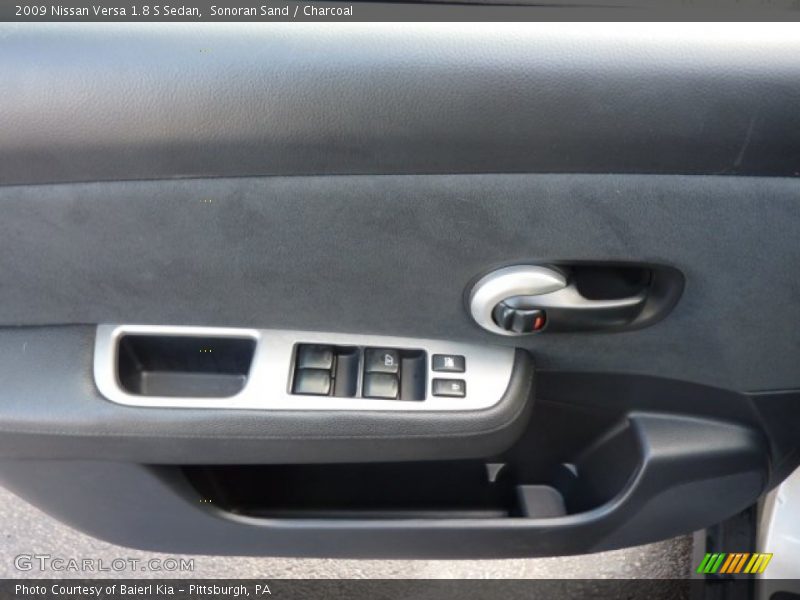 Sonoran Sand / Charcoal 2009 Nissan Versa 1.8 S Sedan