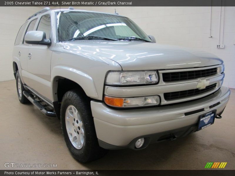 Silver Birch Metallic / Gray/Dark Charcoal 2005 Chevrolet Tahoe Z71 4x4