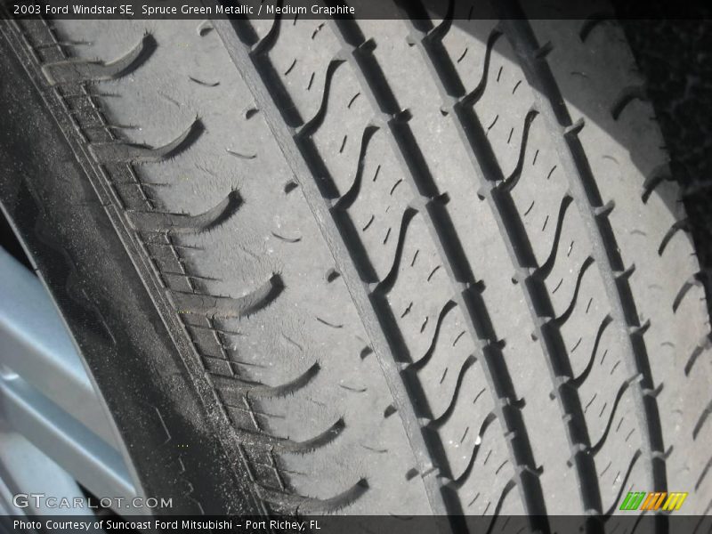 Spruce Green Metallic / Medium Graphite 2003 Ford Windstar SE