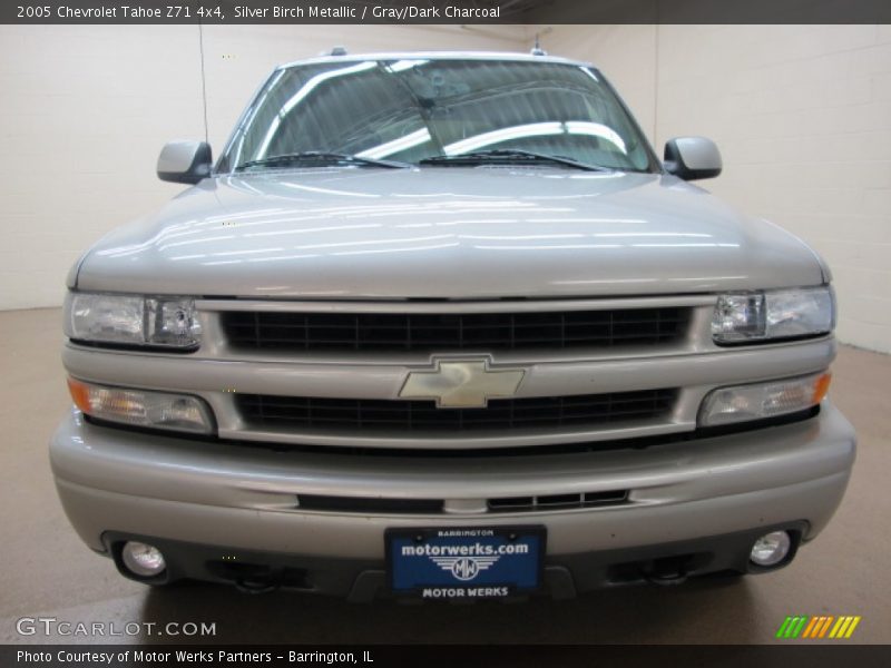 Silver Birch Metallic / Gray/Dark Charcoal 2005 Chevrolet Tahoe Z71 4x4