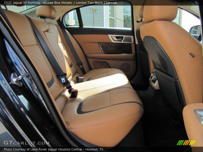 Azurite Blue Metallic / London Tan/Warm Charcoal 2012 Jaguar XF Portfolio