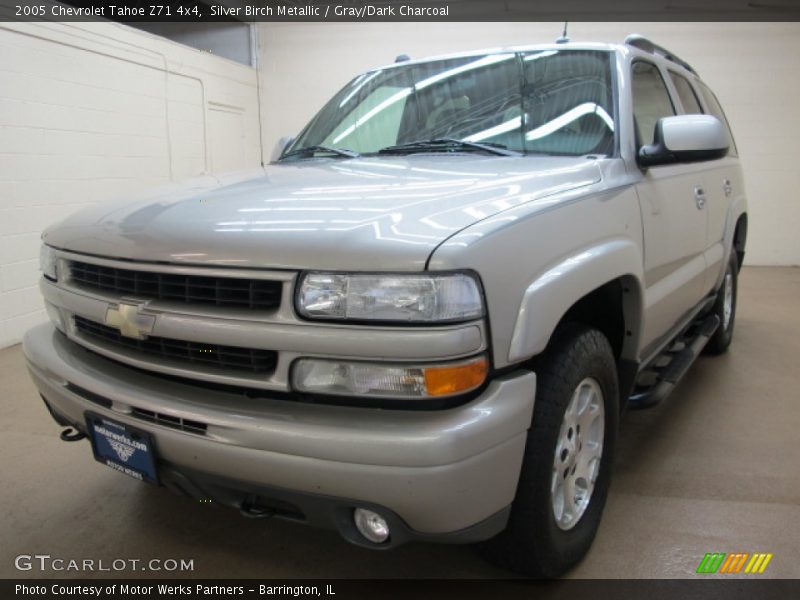 Silver Birch Metallic / Gray/Dark Charcoal 2005 Chevrolet Tahoe Z71 4x4