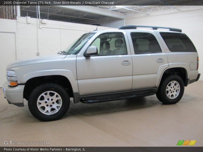Silver Birch Metallic / Gray/Dark Charcoal 2005 Chevrolet Tahoe Z71 4x4