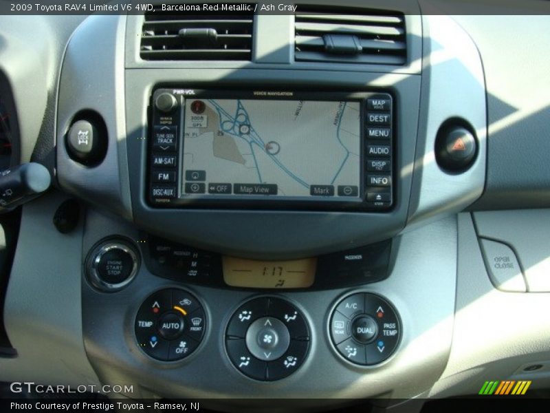 Barcelona Red Metallic / Ash Gray 2009 Toyota RAV4 Limited V6 4WD