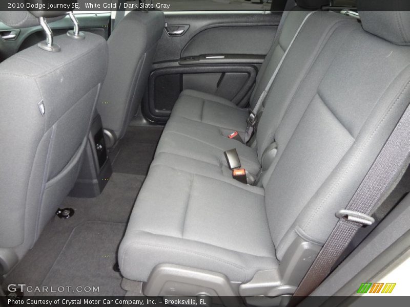 White Gold / Dark Slate Gray 2010 Dodge Journey SE