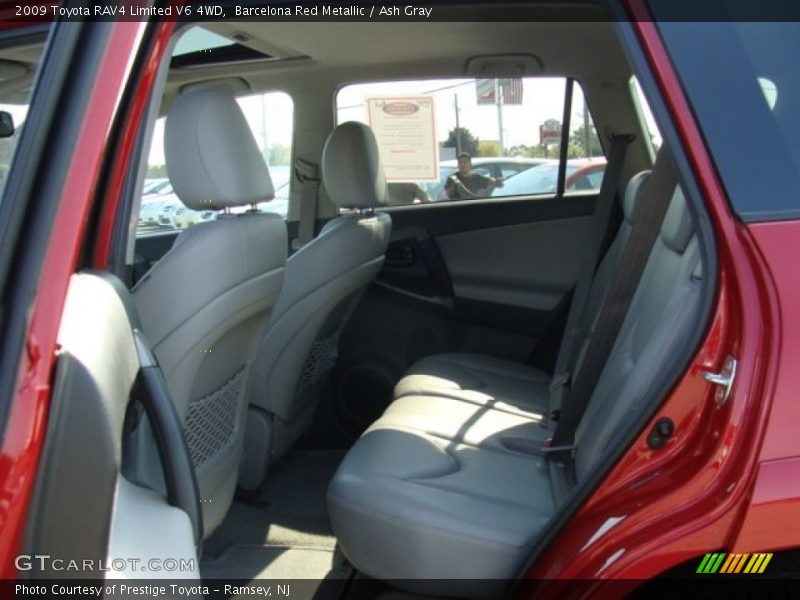 Barcelona Red Metallic / Ash Gray 2009 Toyota RAV4 Limited V6 4WD