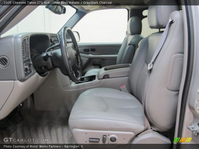 Silver Birch Metallic / Gray/Dark Charcoal 2005 Chevrolet Tahoe Z71 4x4
