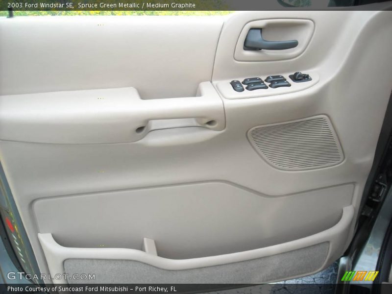 Spruce Green Metallic / Medium Graphite 2003 Ford Windstar SE