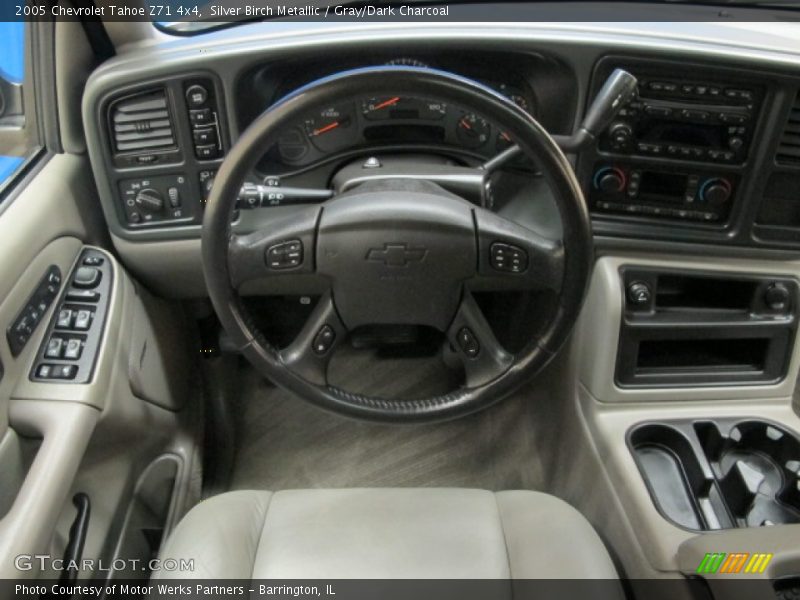 Silver Birch Metallic / Gray/Dark Charcoal 2005 Chevrolet Tahoe Z71 4x4