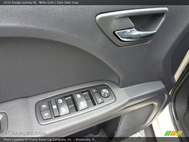White Gold / Dark Slate Gray 2010 Dodge Journey SE
