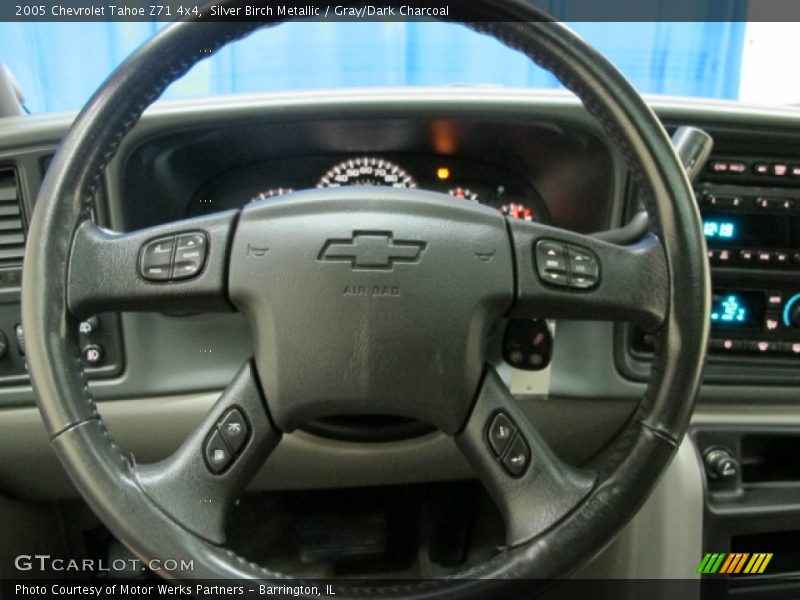 Silver Birch Metallic / Gray/Dark Charcoal 2005 Chevrolet Tahoe Z71 4x4