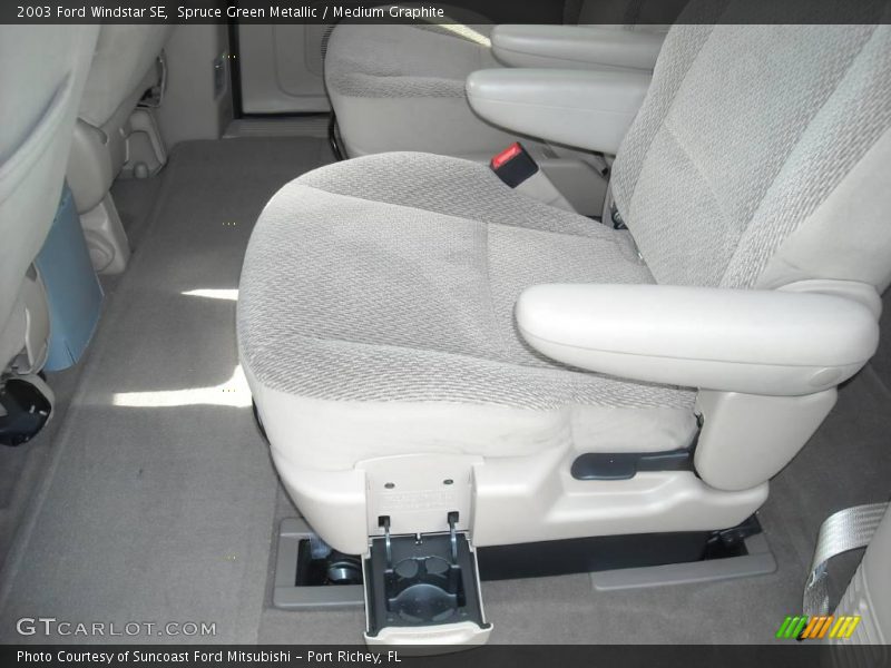 Spruce Green Metallic / Medium Graphite 2003 Ford Windstar SE