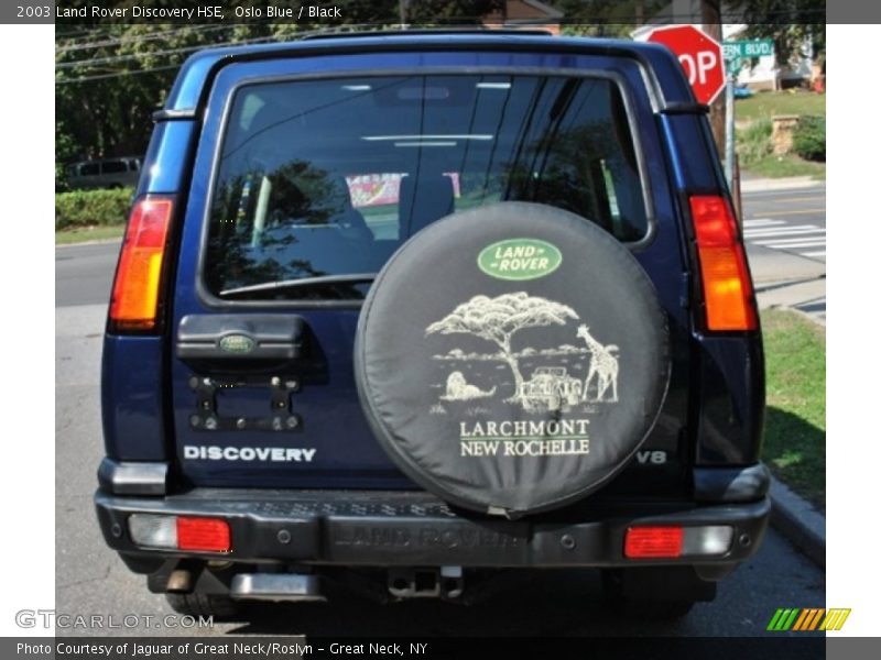 Oslo Blue / Black 2003 Land Rover Discovery HSE