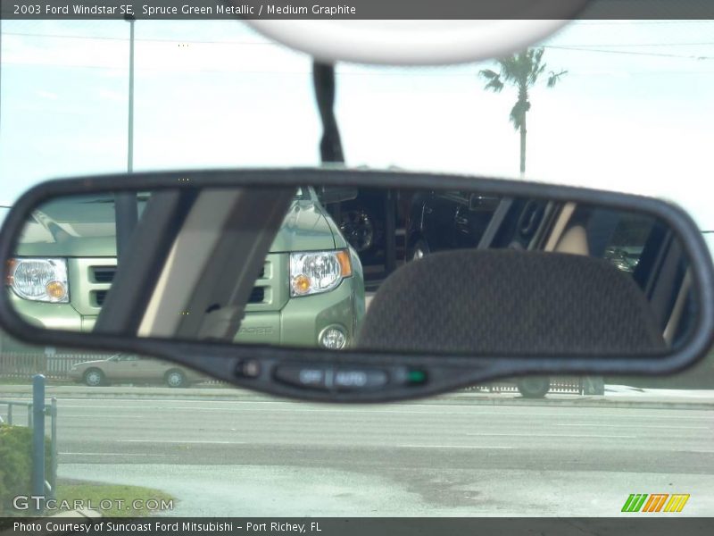 Spruce Green Metallic / Medium Graphite 2003 Ford Windstar SE