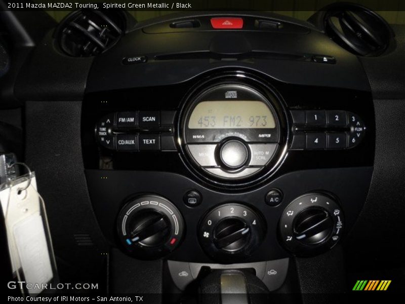 Spirited Green Metallic / Black 2011 Mazda MAZDA2 Touring