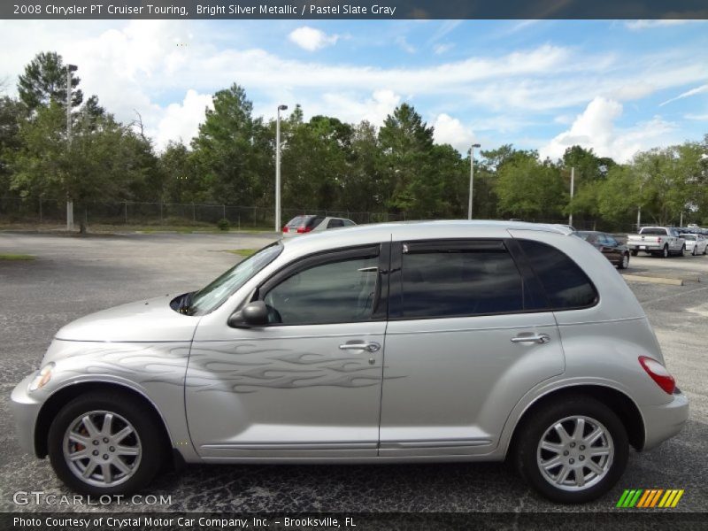 Bright Silver Metallic / Pastel Slate Gray 2008 Chrysler PT Cruiser Touring